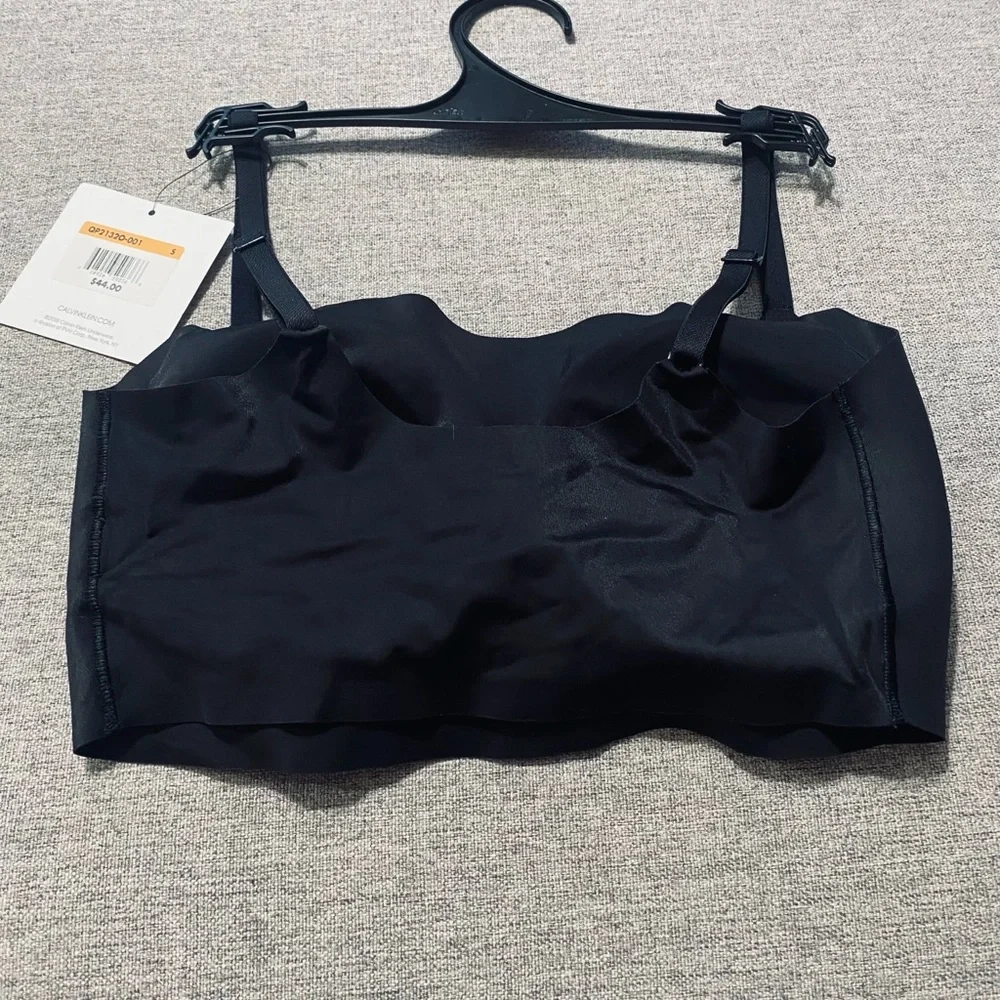 Brand new with tags! Calvin Klein Lightly Lined Bralette Racerback - Picture 4 of 4